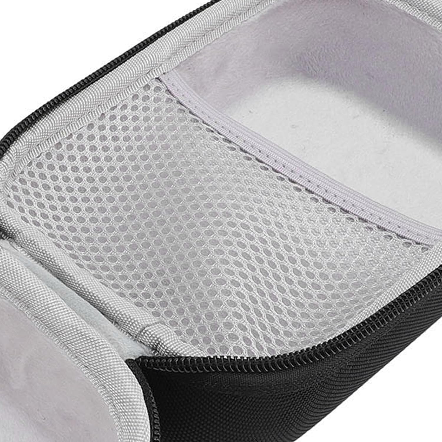 Tangxi Portable Storage Case, EVA Nylon Hard Shell Travel Organizer with Handle and Mesh Pouch, for Small Items Protection and Daily Commute