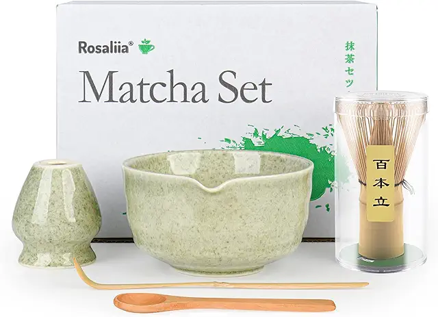 Gotcha Matcha Schneebesen-Set – Japanisches Teeset für Haushalt