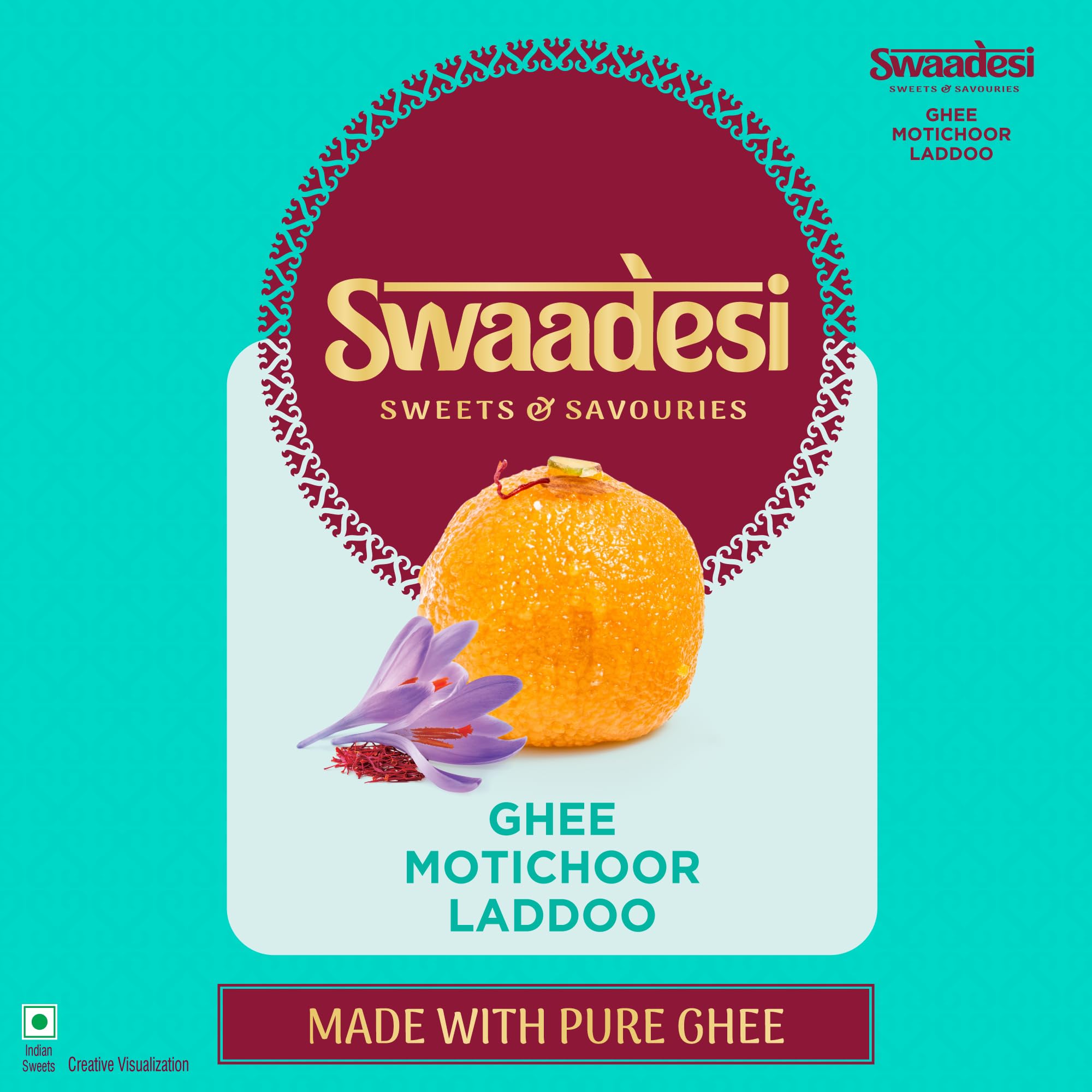 Unibic Swaadesi Ghee Mothichoor Laddoo - Fasting Special - Image 9 thumbnail
