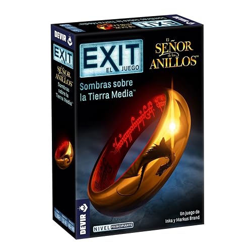 Devir - Juego de mesa Exit El Señor de los Anillos Sombras sobre la Tierra Media Devir