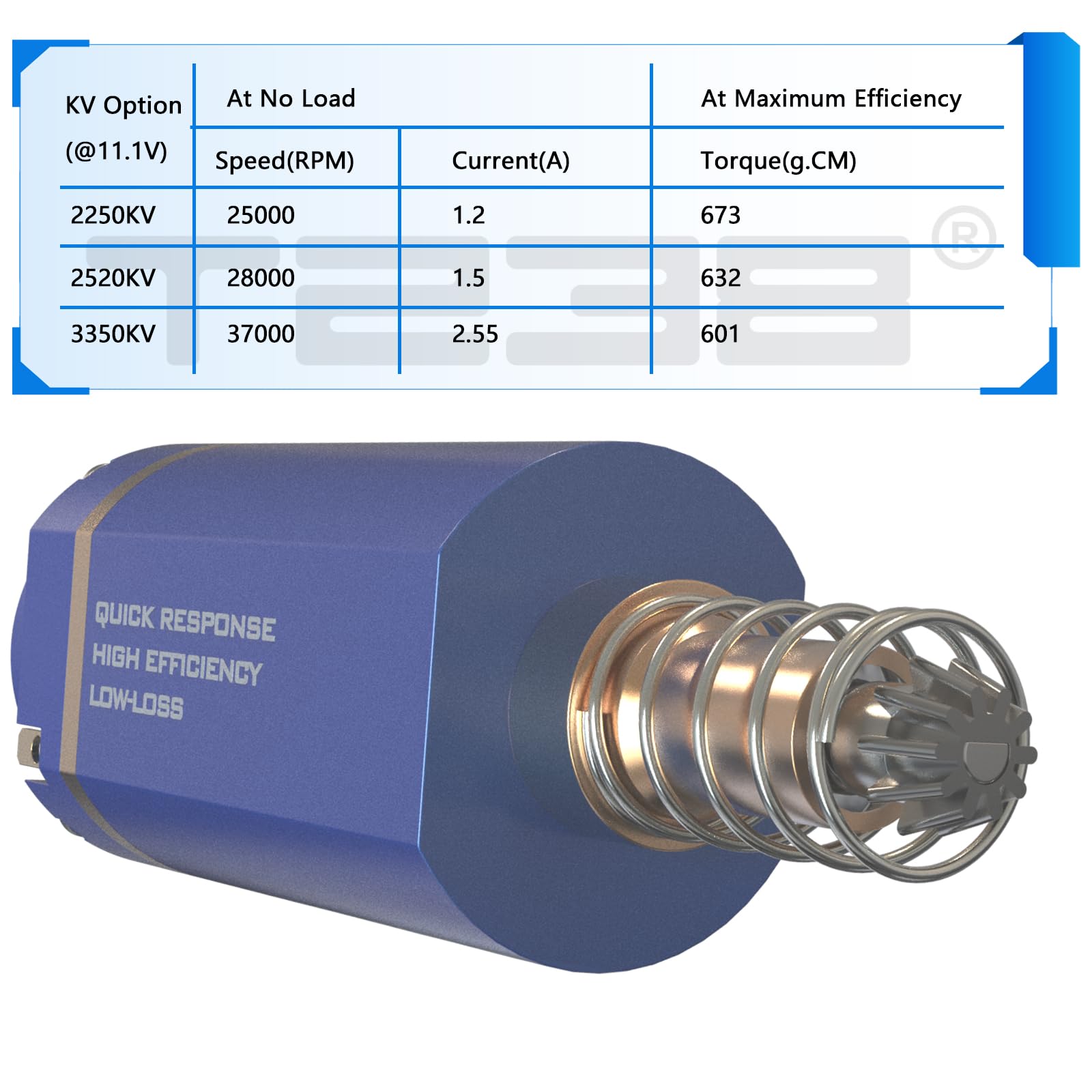 Amazon.co.jp: T238-Airsoft ブラシレスモーター 高熱効率 高トルク