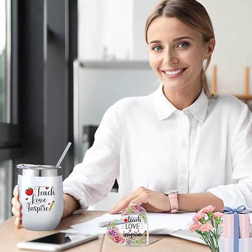 Miniatura 6 de Cunhill 2 piezas de los mejores regalos para profesores, regalos de agradecimiento para profesores, regalos de agradecimiento, taza de café,