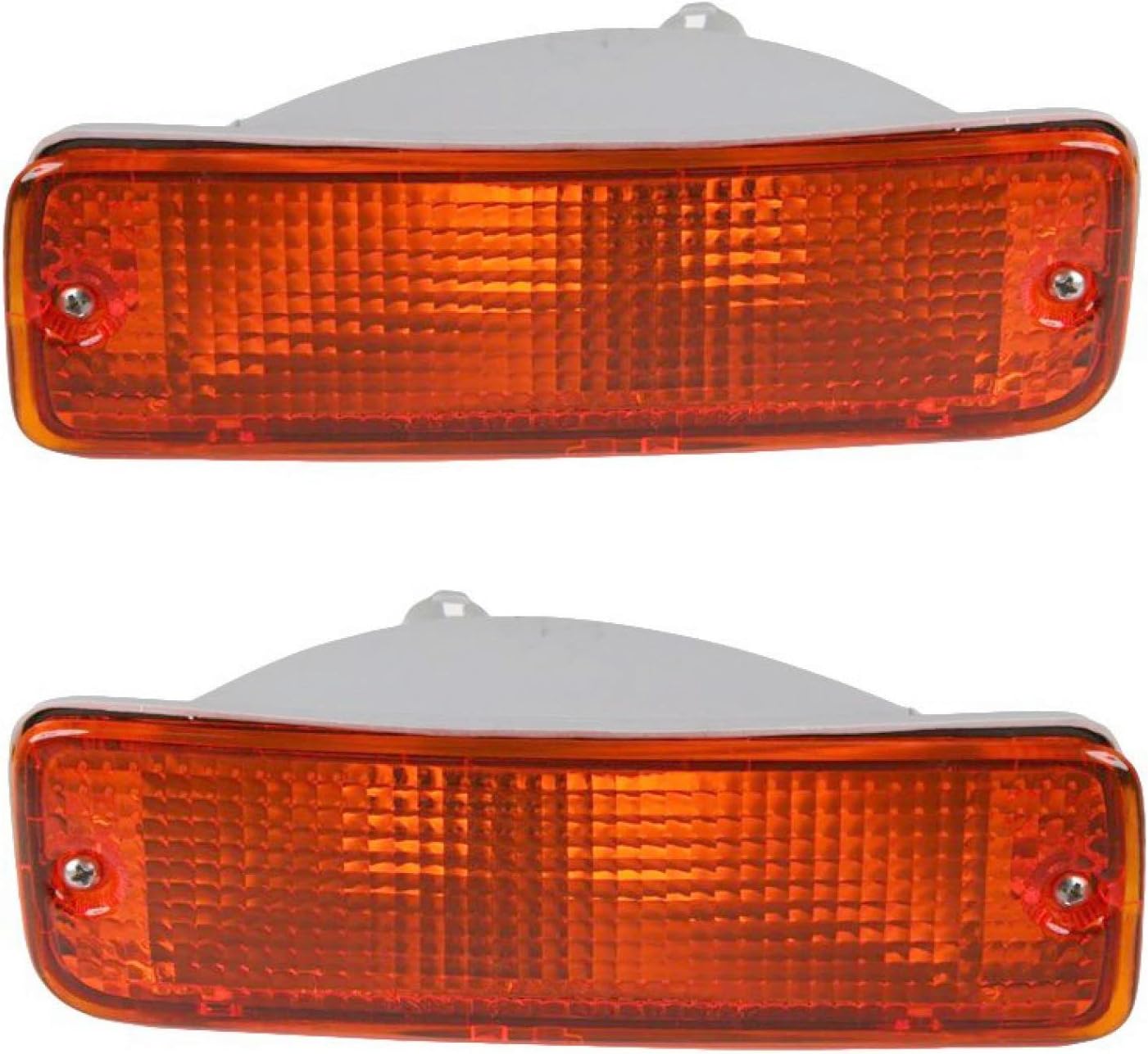 Parking Light Set Compatible with 1990-1991 Toyota 4Runner 1989-1995 Pickup TO2520105 TO2521107