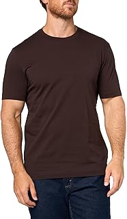 BOSS Men's Chest Logo Soft Jersey Crew Neck T-Shirt
