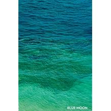 Blue Wave Diary 6x9 Inch 180 Functional Squared Pages for Writing Down Thoughts, Drawings and Projects