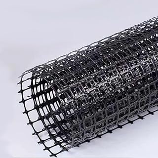 Bird Net, 3Cm Mesh Size 50M Plastic Multipurpose Netting Fence Easy to Store Roll-Up, Protect Fields and Fruit Trees from Birds,Black,1x50m/8.5kg