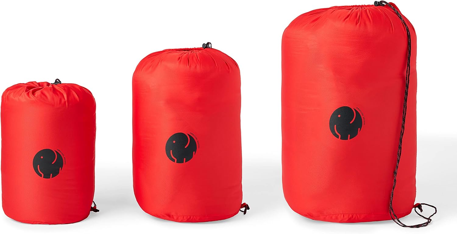 OmniCore Designs Pet Sleeping Bag (SM/Red) with Zippered Cover for Travel, Camping, Backpacking, Hiking | Use as Pet Bed or Mat