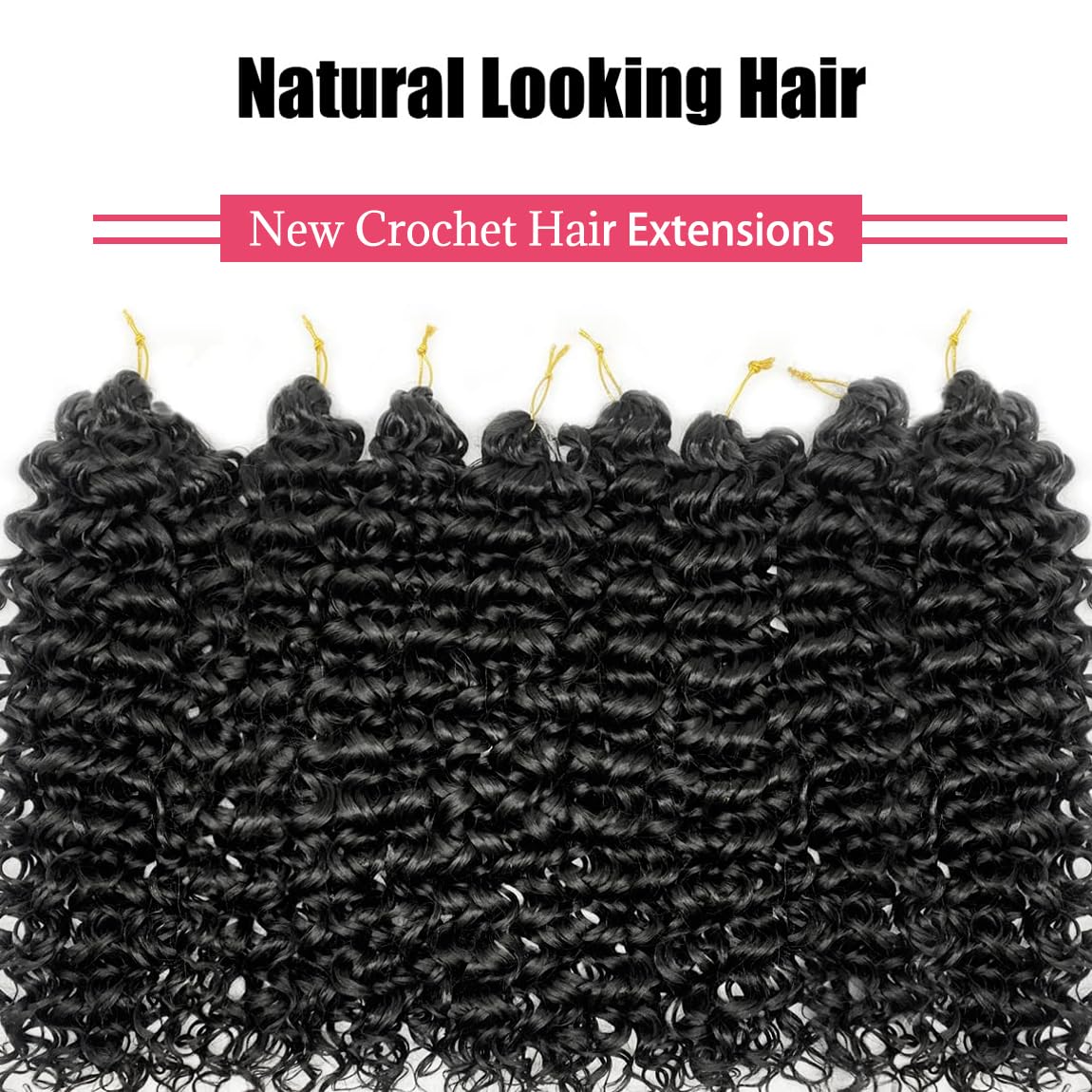 Burmese Curly Crochet Hair Bundles 16 Inch Black Feather Invisible Braiding Hair Pre-Stretched Human Crochet Braiding Twist Soft Human Hair Extension Afro Kinky Curly Knotless 60g for Women