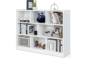 Giantex 8 Cube Bookcase: Modern Living Room Organizer for Storage and Style