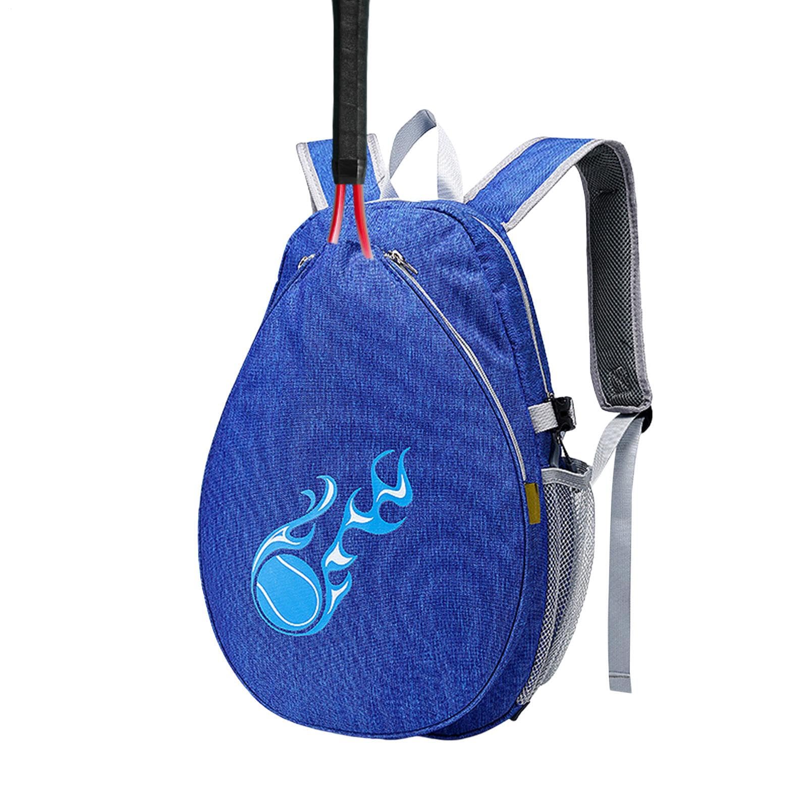 Borsa da tennis per bambini, zaino per racchette da pickleball, borsa sportiva di grande capacità con tessuto robusto, attrezzatura sportiva con facile conservazione, attrezzatura da allenamento