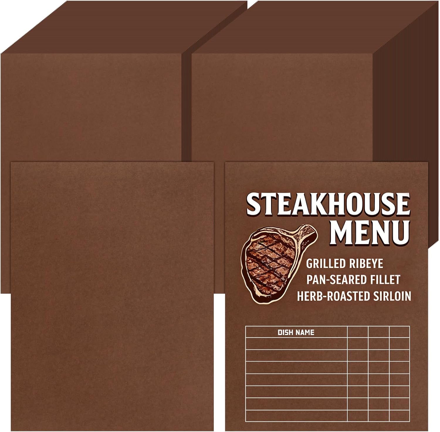 BIGNC 200 Sheets Coffee Brown Cardstocks 8.5 x 11 Inch Craft Paper, Thick Kraft Card Stock Paper for DIY Cards, Greeting Cards,Wedding Invitations, Birthday
