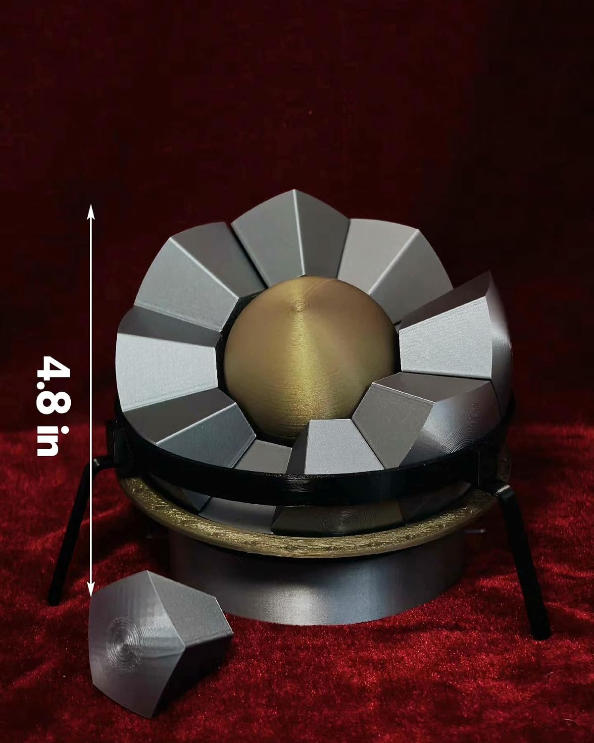 Atomic Bomb Nuke Plutonium Sphere Internal Model,Explosive Lens, Historical Nuclear Physics,Oppenheimer Era 3D Craft Assembly Kit,Adult Science Collectible for Military History Fans & Display Ornament image 2