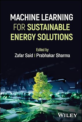 Machine Learning for Sustainable Energy Solutions book cover