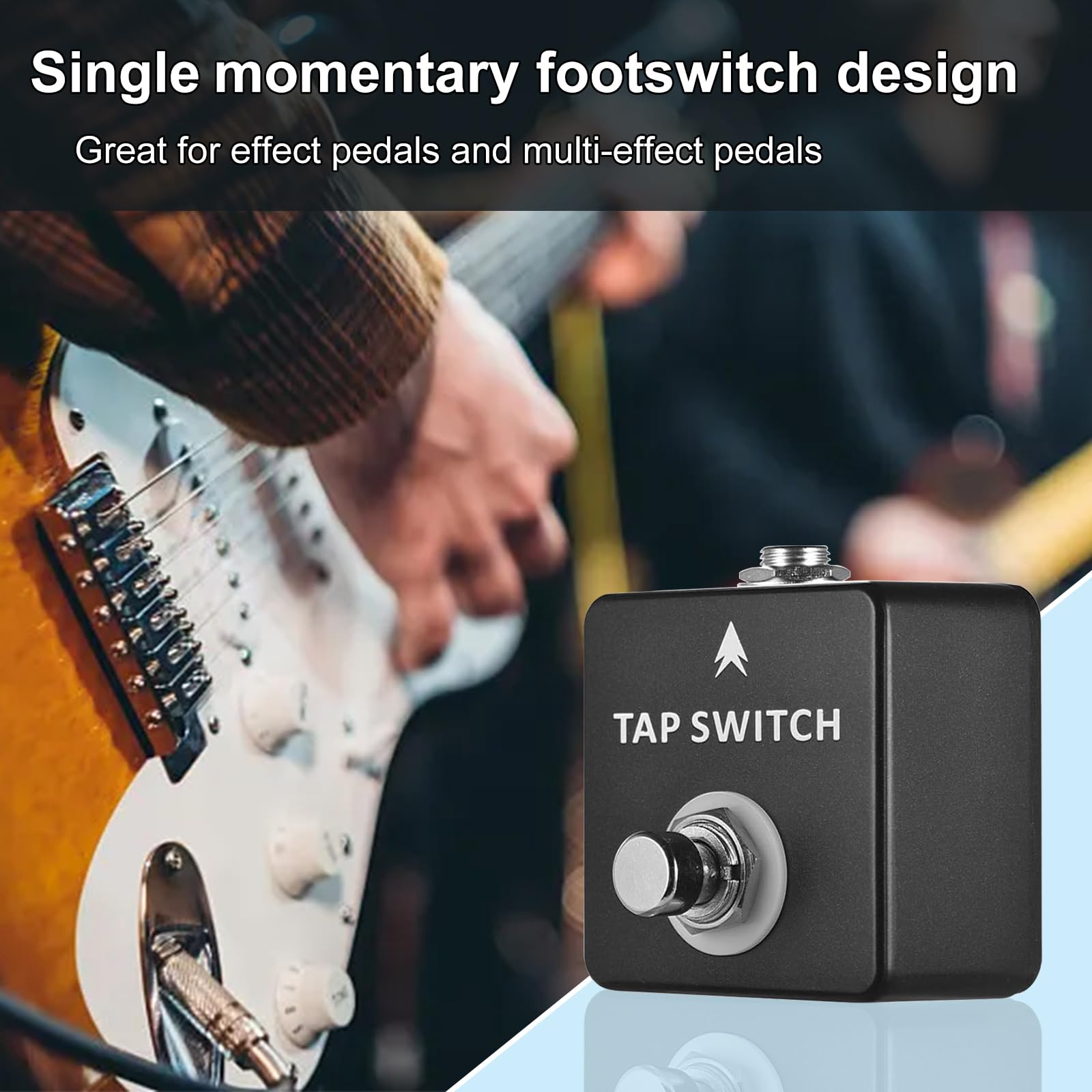 Snapklik.com : Guitar Footswitch Pedal TAP SWITCH PEDAL, Single ...