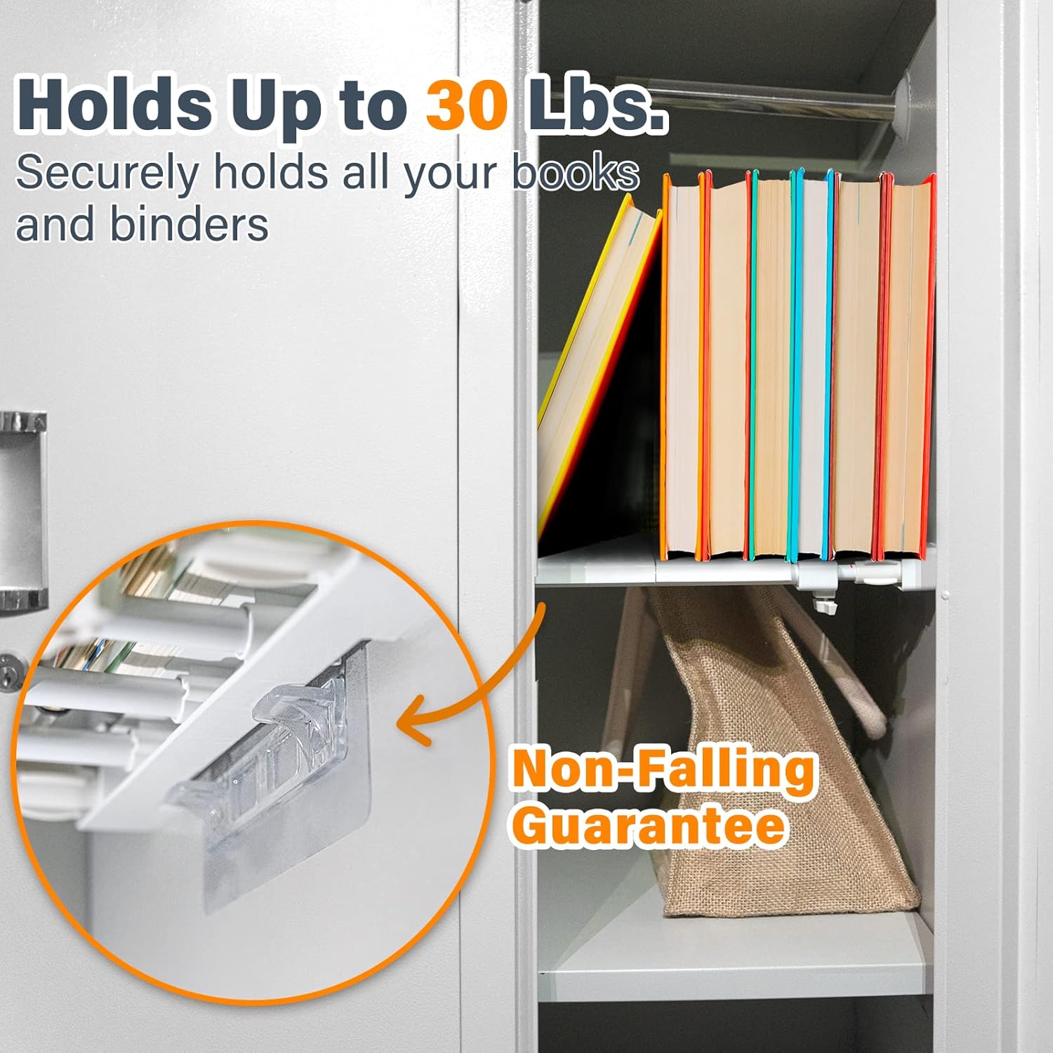 Buy Adjustable Locker Shelf, Extends to Fits Your School Locker