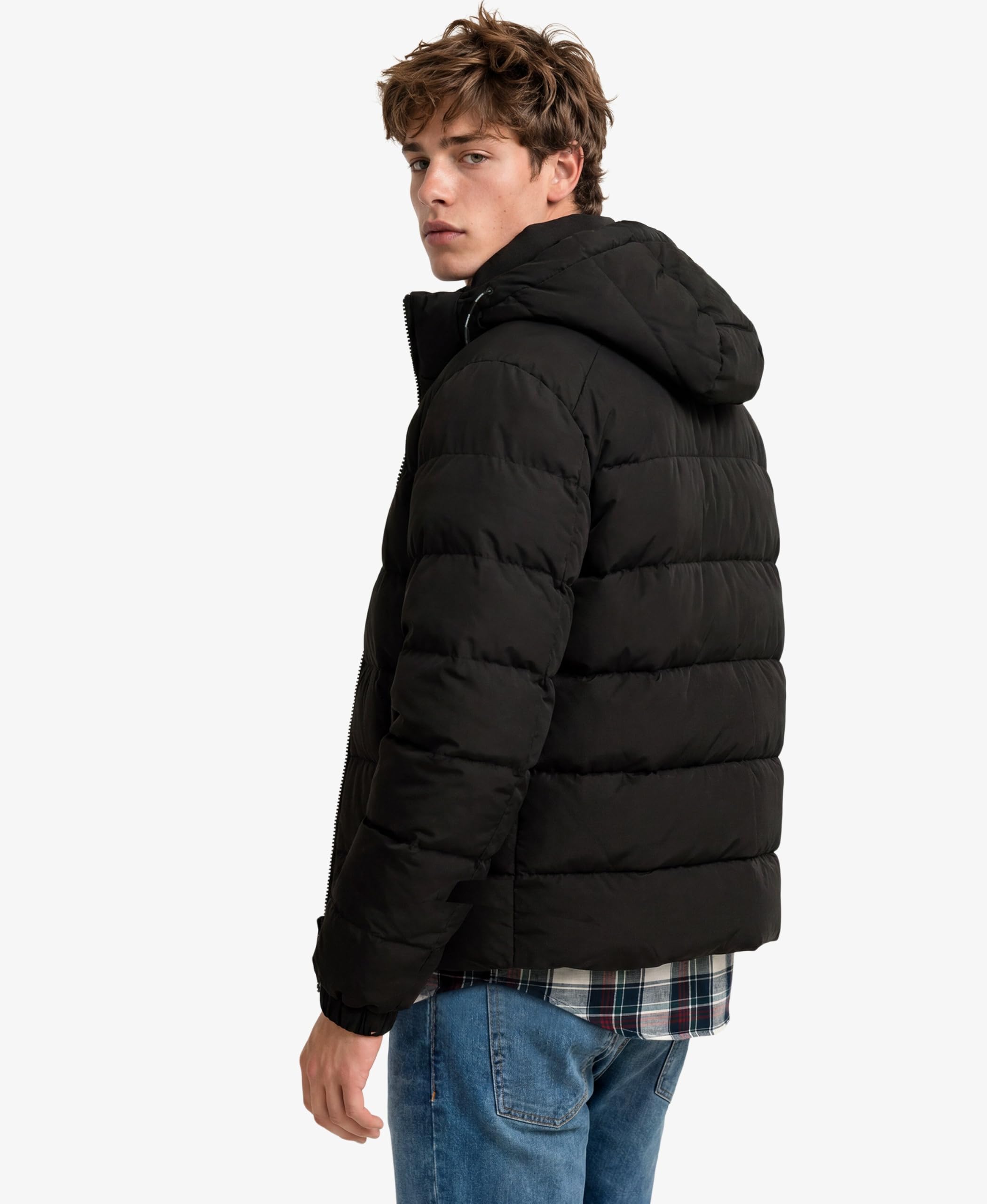Superdry Doudounes hooded sports 16a black/black