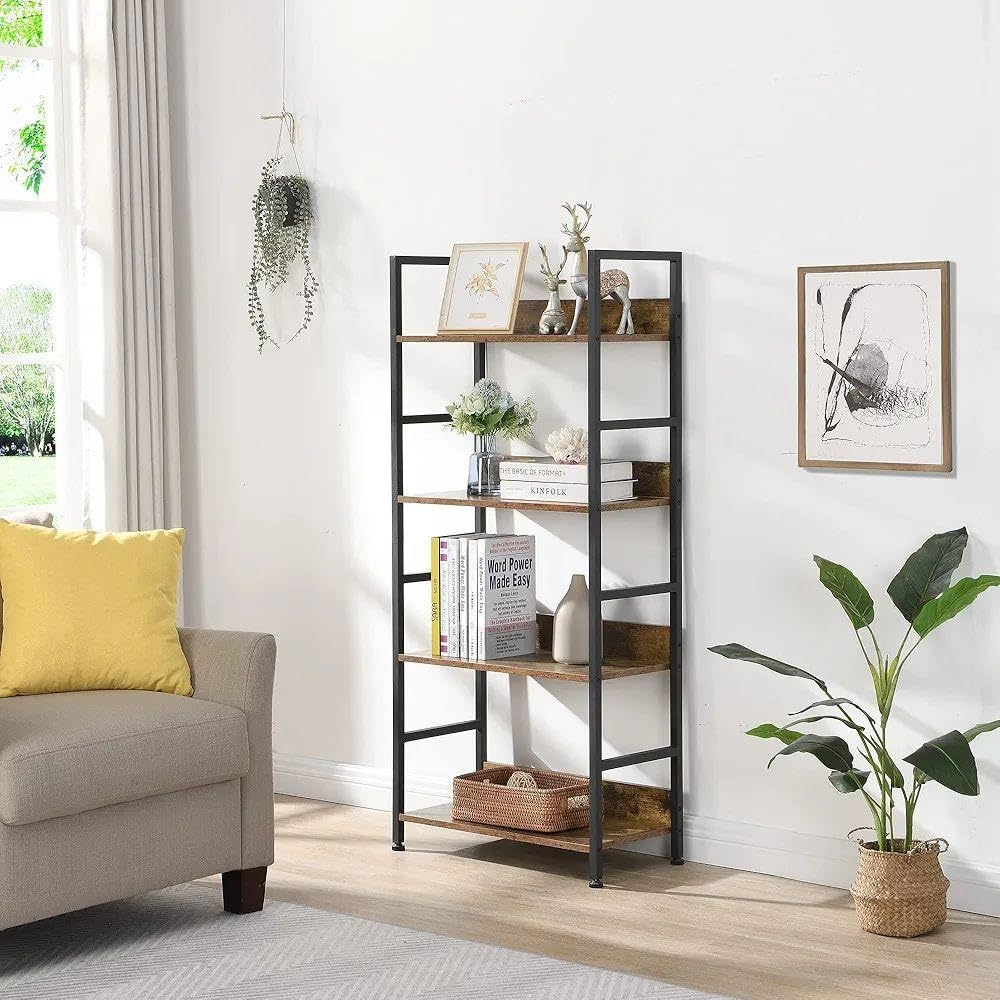 オシャレオープンシェルフ ラック 棚 最も安い 4段 リビング レンジラック