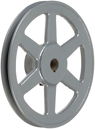 TB Woods AK5112 FHP Bored-To-Size, 4.95" Outside Body Diameter, 0.5" Bore Diameter V-Belt Sheave