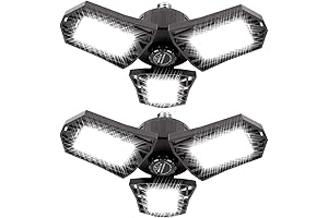 6000 Lumen, 6500K Daylight LED Garage Lights