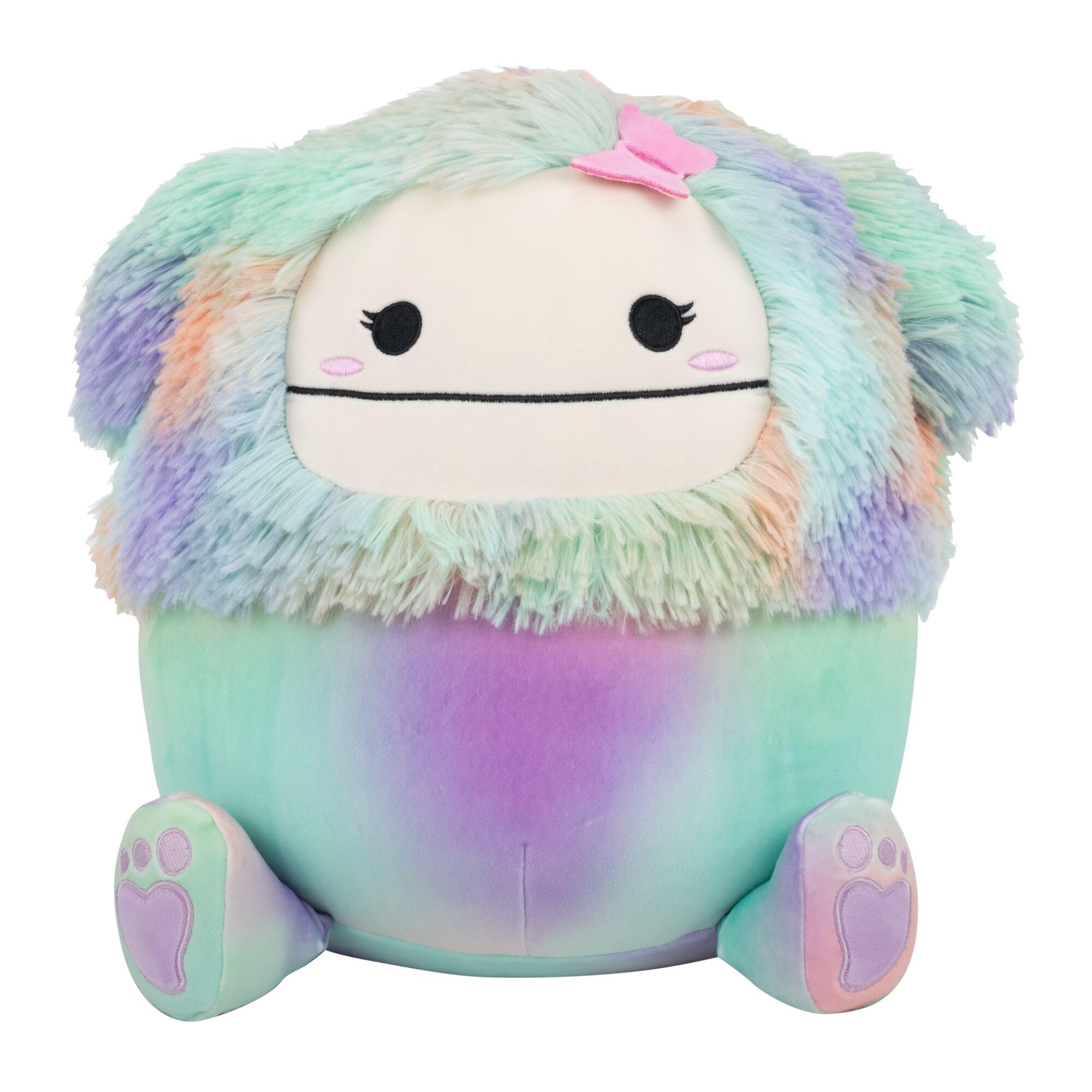Squishmallows Original 12-Inch Ting the Rainbow Bigfoot