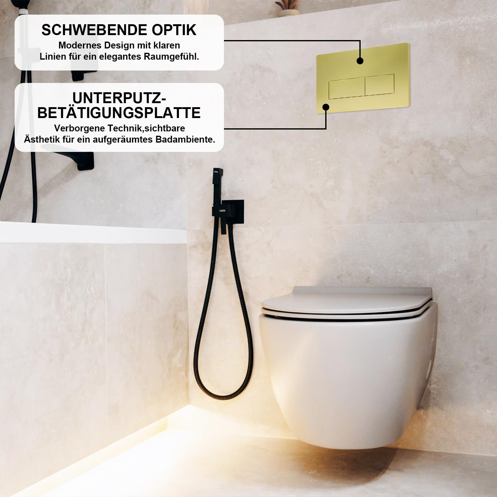 Placa de descarga WC GEBERIT SIGMA01 115.770.11.5 243×163mm oro