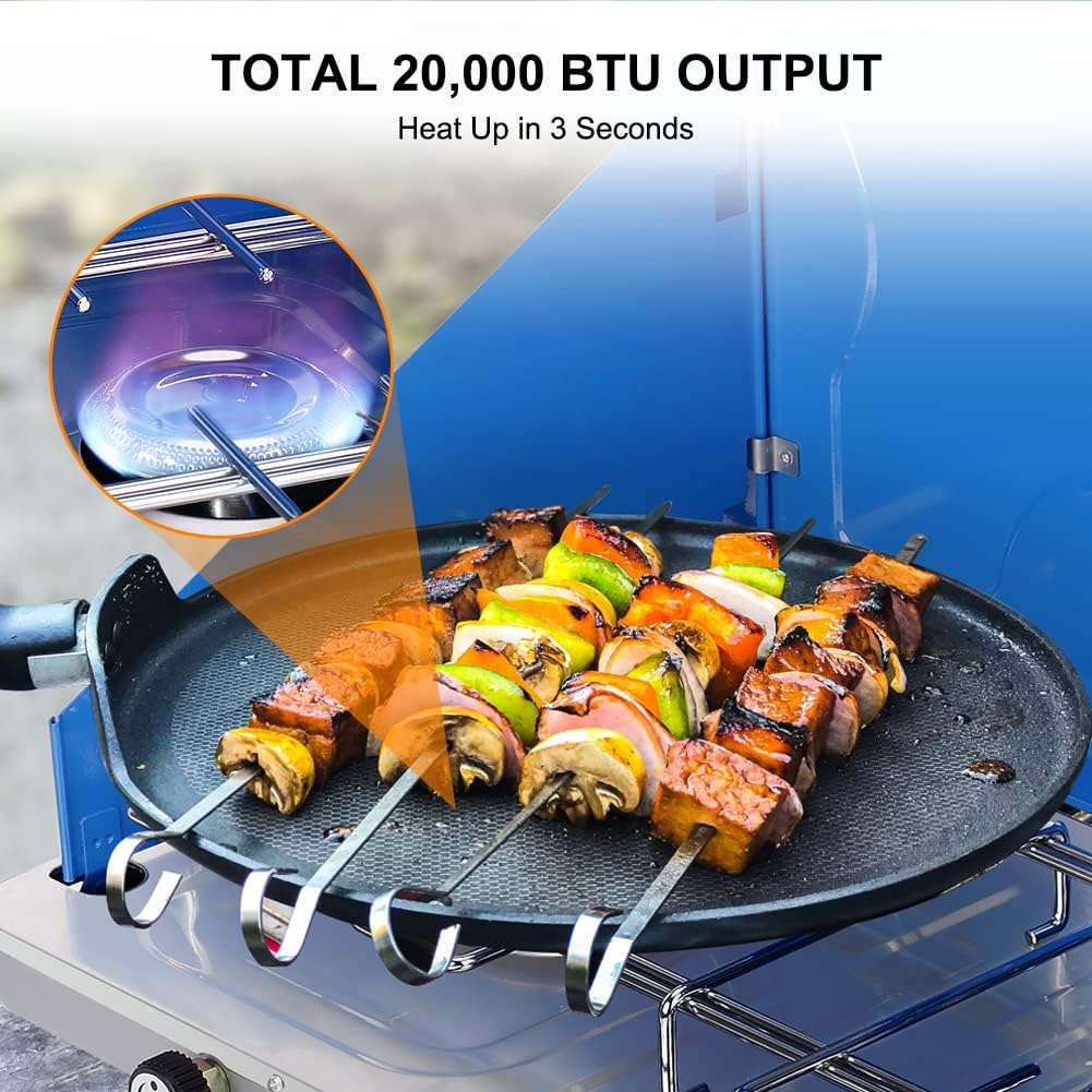 Propane Grill Camp Chef Explorer 2-Burner Stove 60,000 BTU