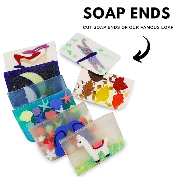 Primal Elements Soap Box Sampler - Mystery Box of a Variety of Unisex Bar Soap (GRABBAG) - Unique Designs, Rich Lathering, Moisturizing, and Wonderful Scented Glycerin Soaps