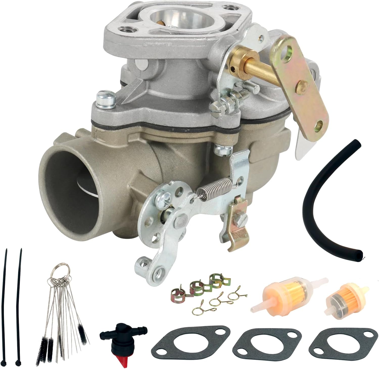 13713B Carburetor kit Compatible with Lincoln Welder SA-200 SA-250 Lincoln Welder Sa-200 Sa-250 Gas Powered F162 F163, Gas Powered Carb,Replace # 13713 14544 M-12484-3