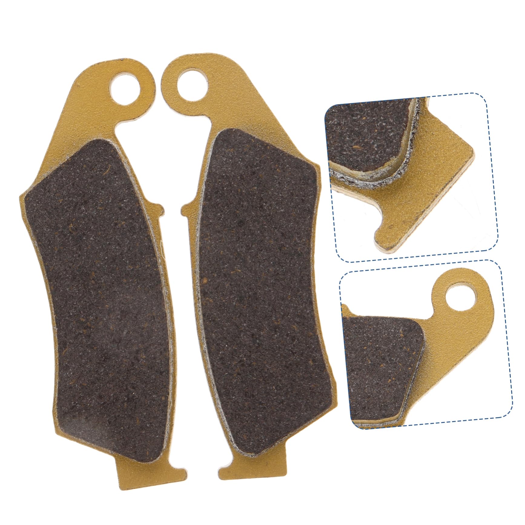 ULTECHNOVO 6 Pièces plaquettes de frein les plaquettes de frein pièces de accessoires vtt Remplacement des de de zinc
