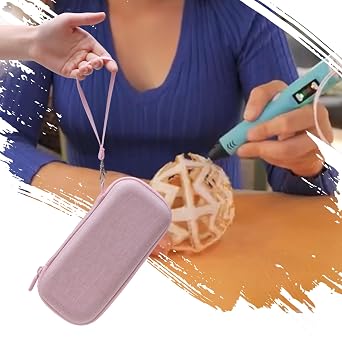 XANAD Carrying Case for SCRIB3D P1 / Advanced 3D Printing Pen and Filament - Protective Storage Bag, Pink, Lightweight
