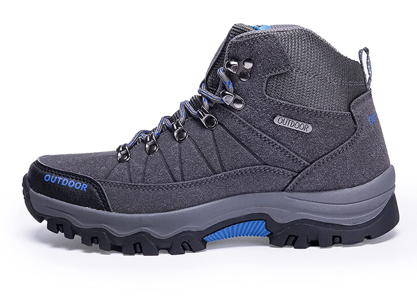 Scarpe da Trekking Uomo Impermeabile Scarponi da Escursionismo Scarpe da Montagna Stivali Caviglia Invernali All'aperto Sportive Sneakers