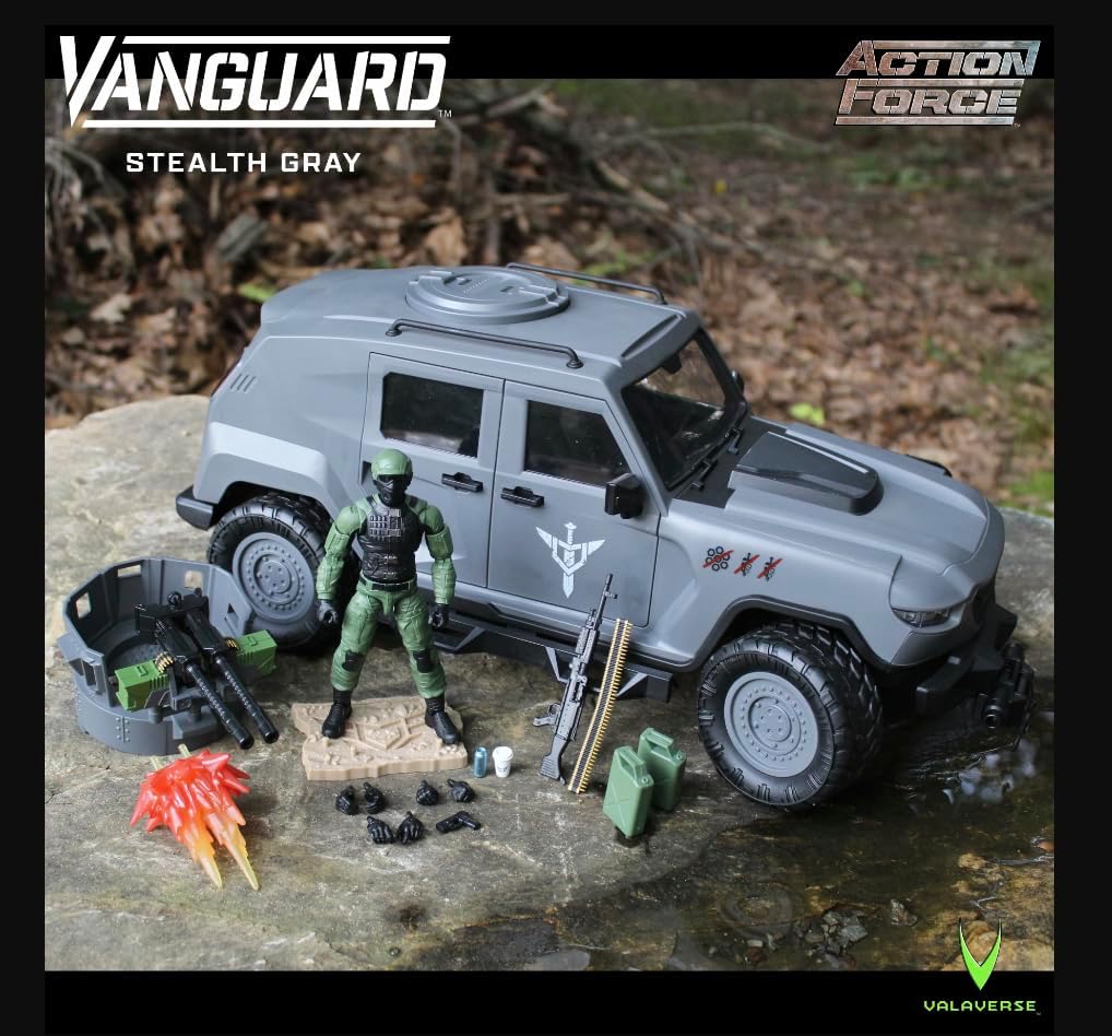 Action Force Valaverse Vanguard Vehicle Stealth Grey - Last of Inventory