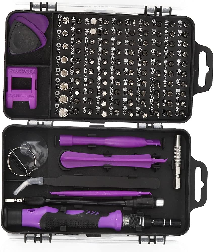 115-in-1 Screwdriver Set, Multifunctional Tool Kit for Electronics Repair and DIY Projects