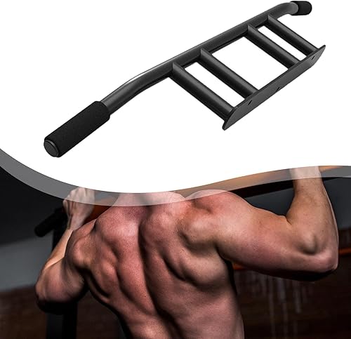 Miniatura 4 de Barra de dominadas montada en la pared sobre la puerta Fitness Multifuncional Barra de barbilla para hacer ejercicio Garaje