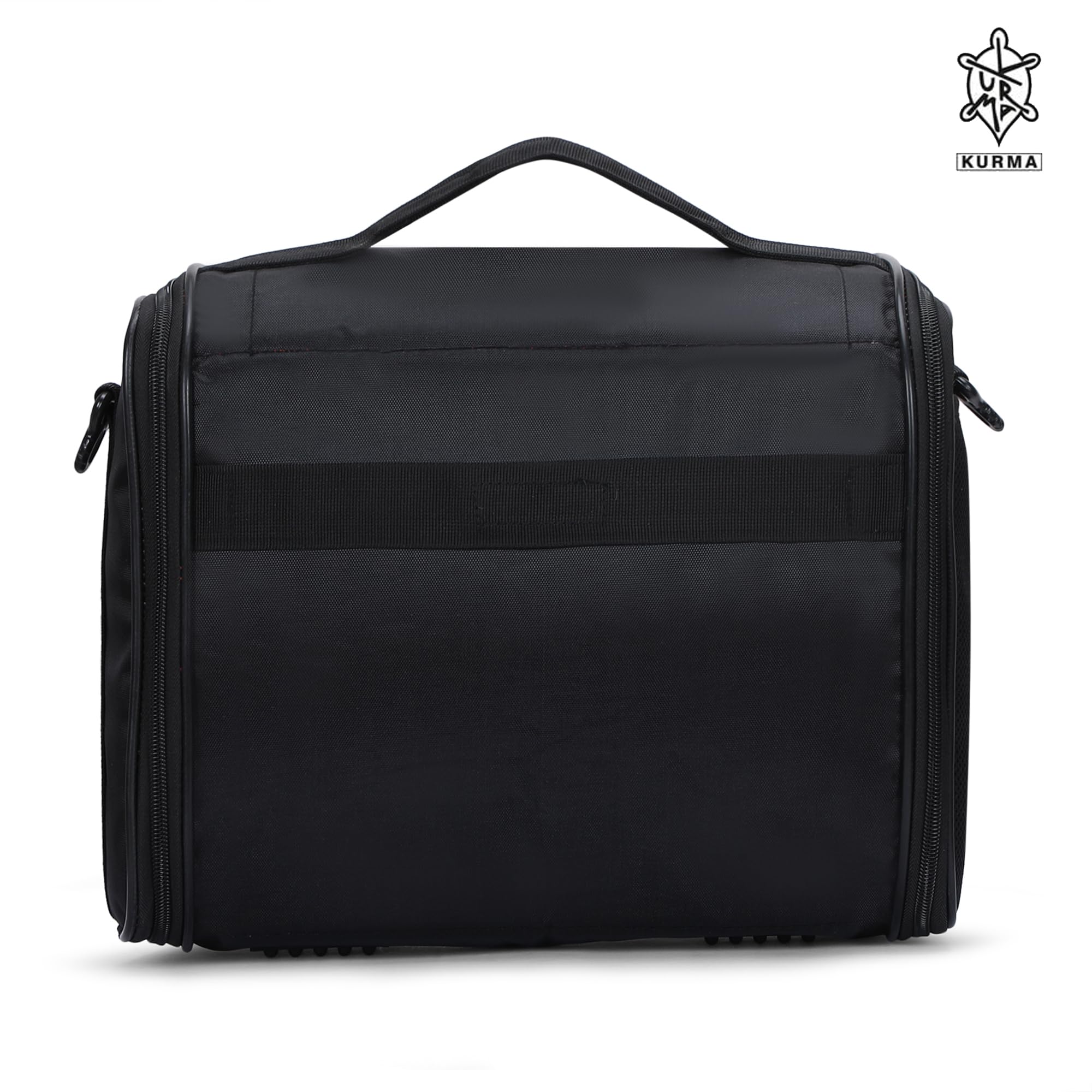 KURMA Cinema Sack 9.5 Liter Polyester Professional Portable Projector Travel Bag and Carrying Case with Soft Detachable Shoulder Strap fits 13 Inch (KFBACBLK18-0724, Black) - Image 4 thumbnail
