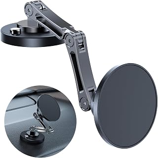 ZBF Magnetic Car Phone Holder Mount (360° Rotation) Cell Phone Car Holder, Phone Mount for Car Windshield Dashboard Hand Free Mount for iPhone 17 16 15 14 13 Pro Max All Smartphones