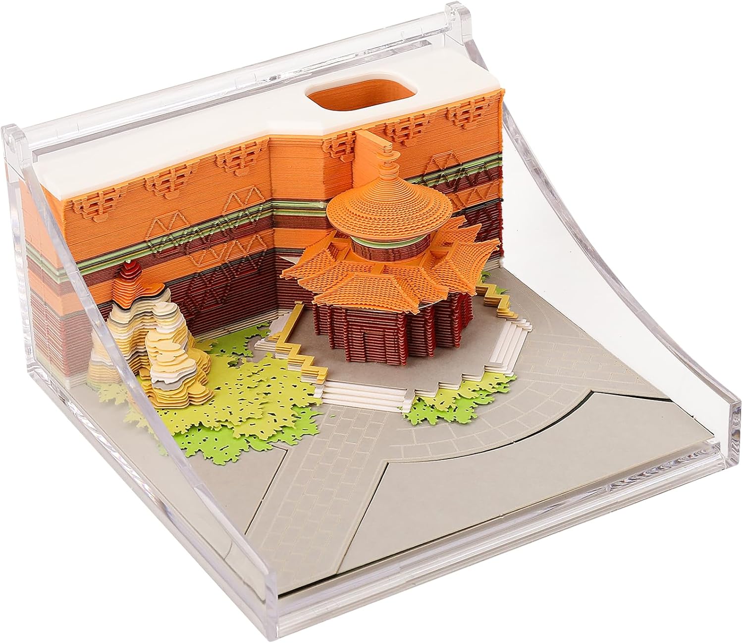 Amazon.com : 3D Art Calendar Memo Pad 2024,3D Art Sticky Notes Imperial ...