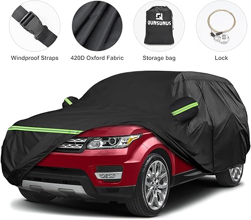 Miniatura 7 de Funda impermeable para coche Range Rover Sport para todo tipo de clima, para Land Rover Range Rover Sport 2013-2023, resistente al viento, ajuste