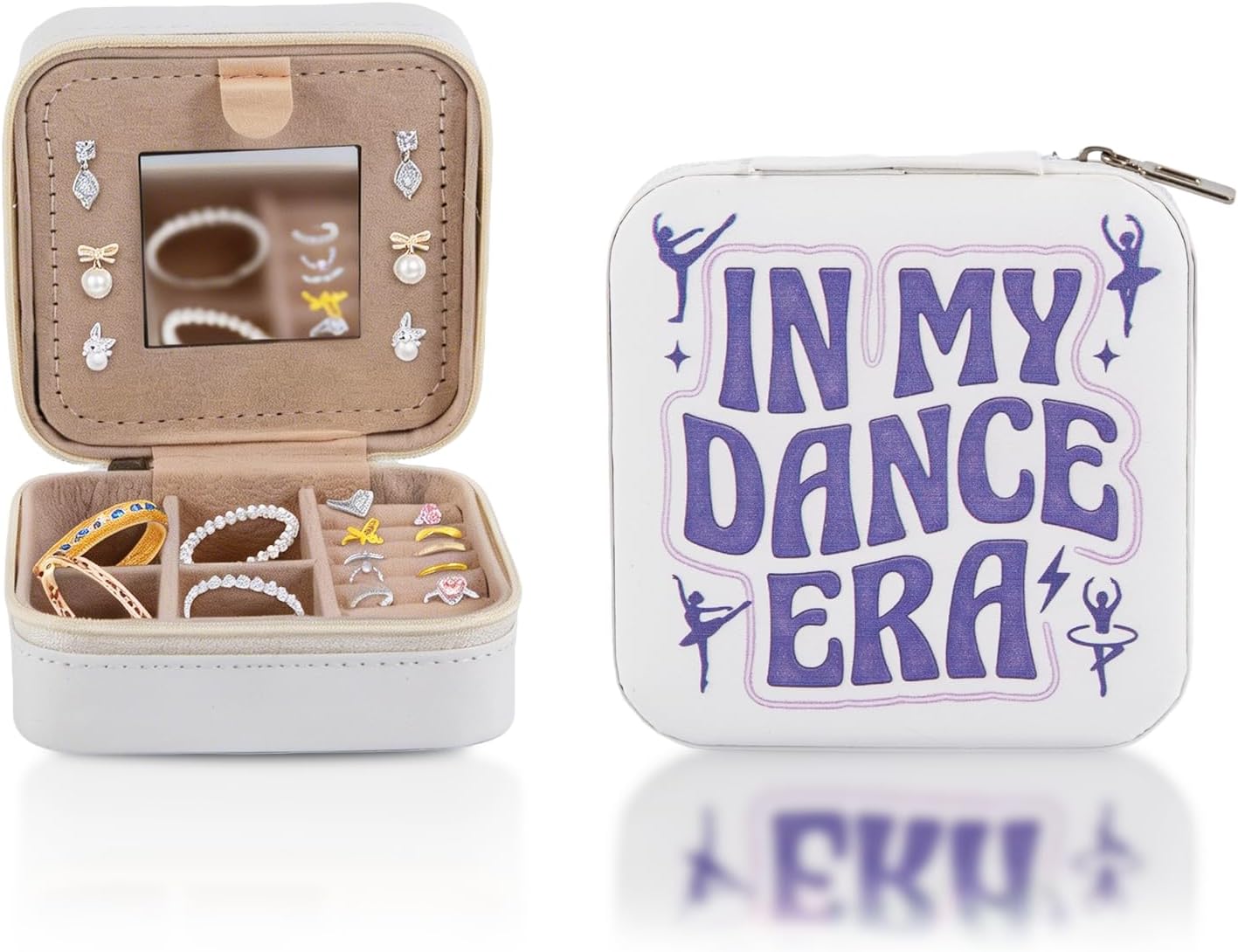 Dancer Gifts for Girl Women Jewelry Box Case Accessories Dance Stuff Gift