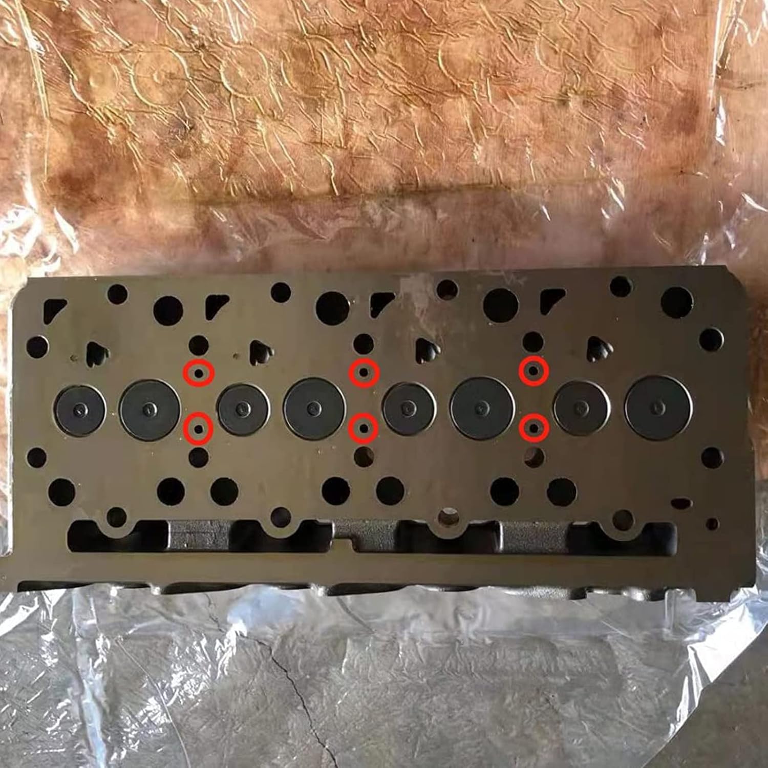 6655153 7327327 Old type Complete Cylinder Head for Kubota V2203 V2203T V2203E V2203B Engine Bobcat Loaders 773 753 7753