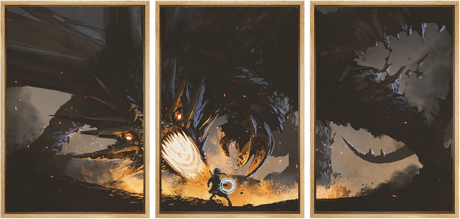 Dragon Knight Canvas Set