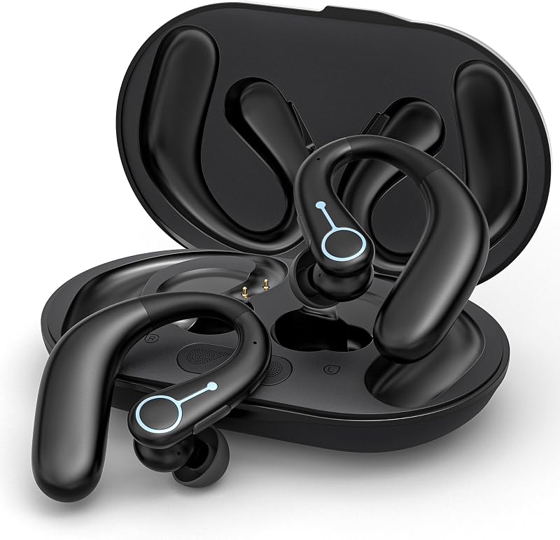 Audífonos para Personas Mayores, Bluetooth Recargable con Control por APP | La cancelación automática de ruido mejora la claridad del habla para personas mayores, recargable, Bluetooth y ajuste de volumen de la aplicación para un uso fácil