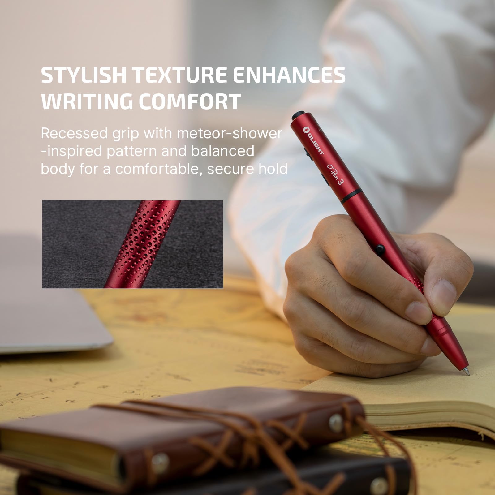 Amazon.co.jp: OLIGHT O'Pen 3 EDCペンライト(ワインレッド