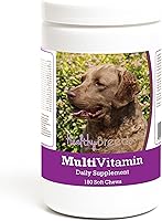 Vista 13 de Healthy Breeds Bulldog Multivitamínico Masticable Suave para Perros 180 Recuento