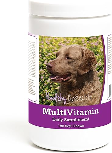 Miniatura 13 de Healthy Breeds Bulldog Multivitamínico Masticable Suave para Perros 180 Recuento