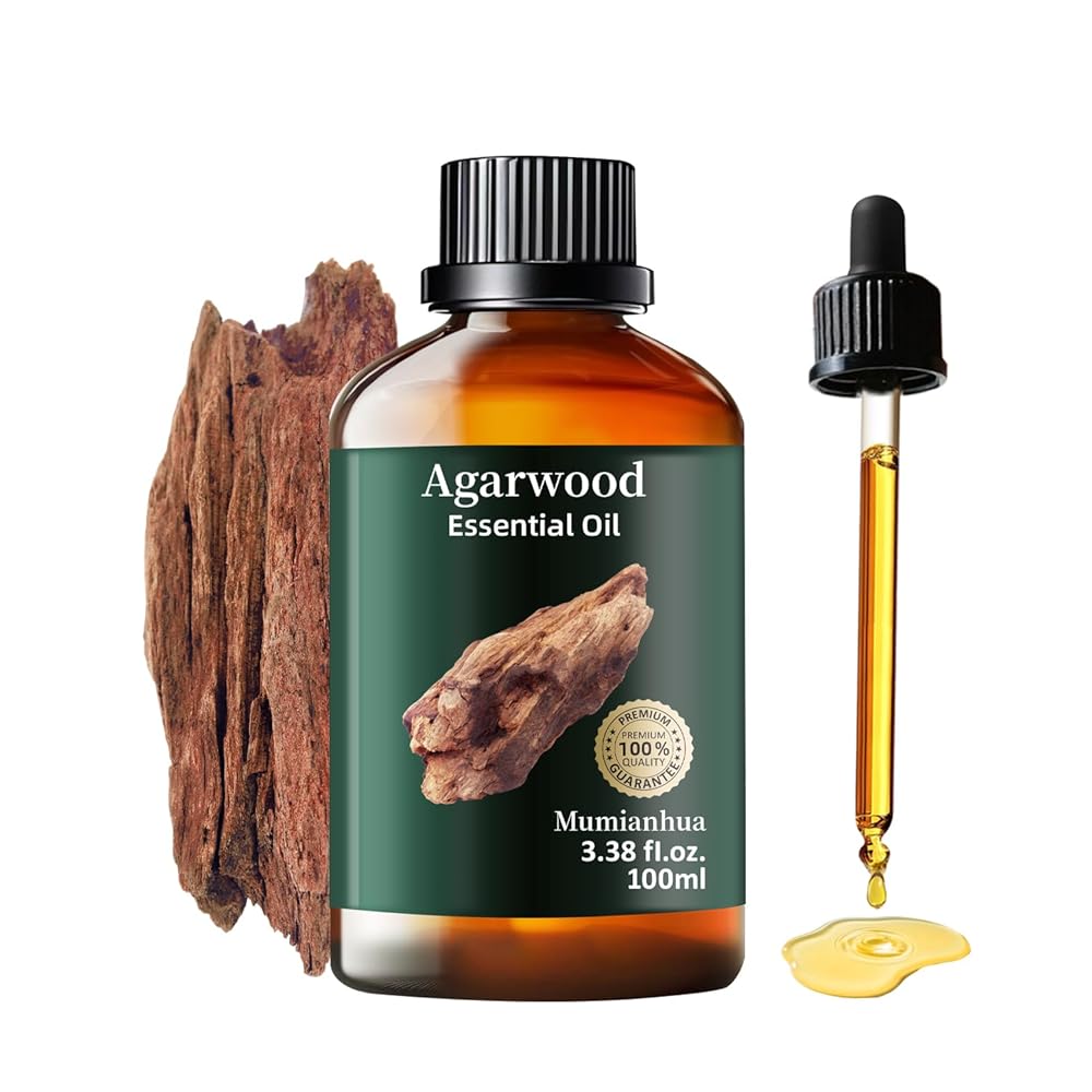 Rose Essential Oil Roll On, Mumianhua Diluted Rose Oil Touch Essential Oil, Aromatherapy Roller Oil for Skin, Body, Hair, Women,Men,Relaxation, Mood Balance, Massage 0.33 Fl Oz