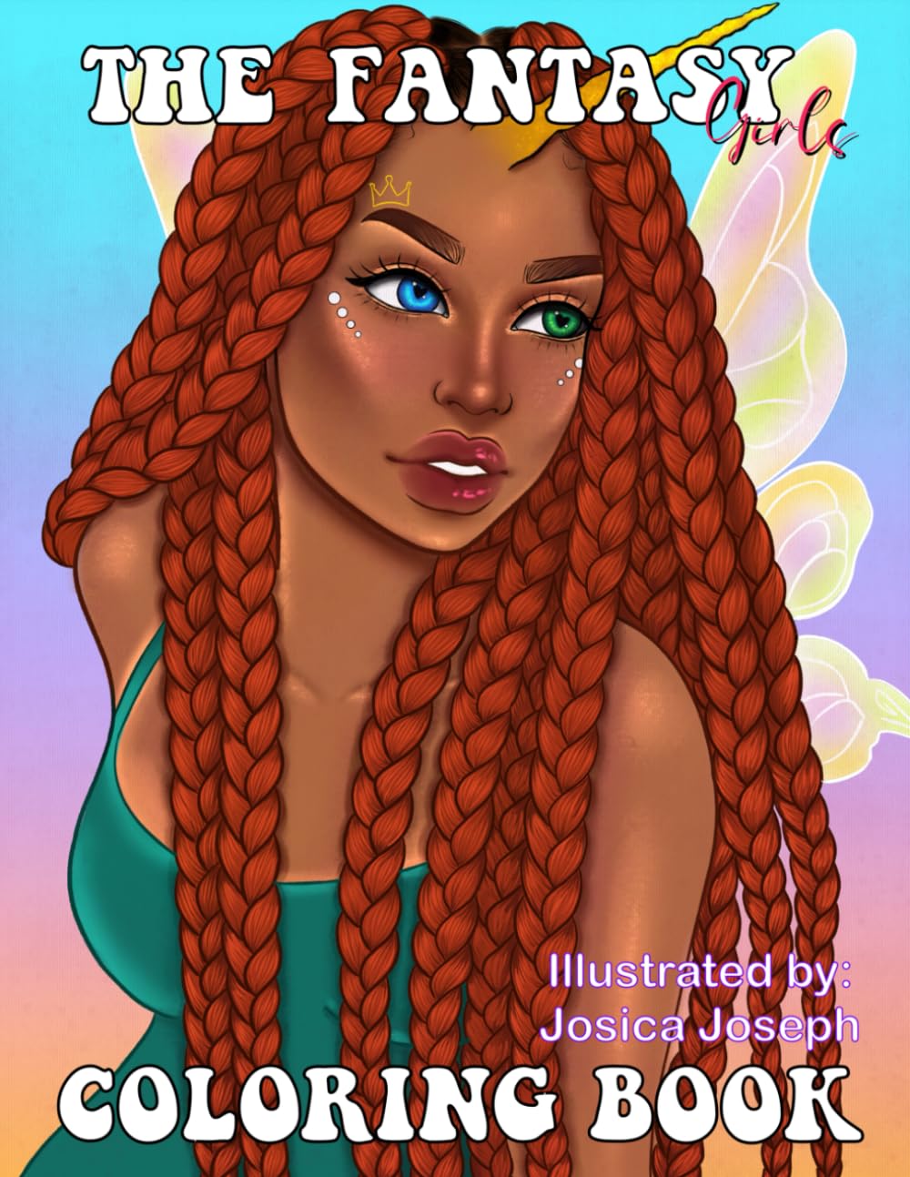 The Fantasy Girls Coloring Book