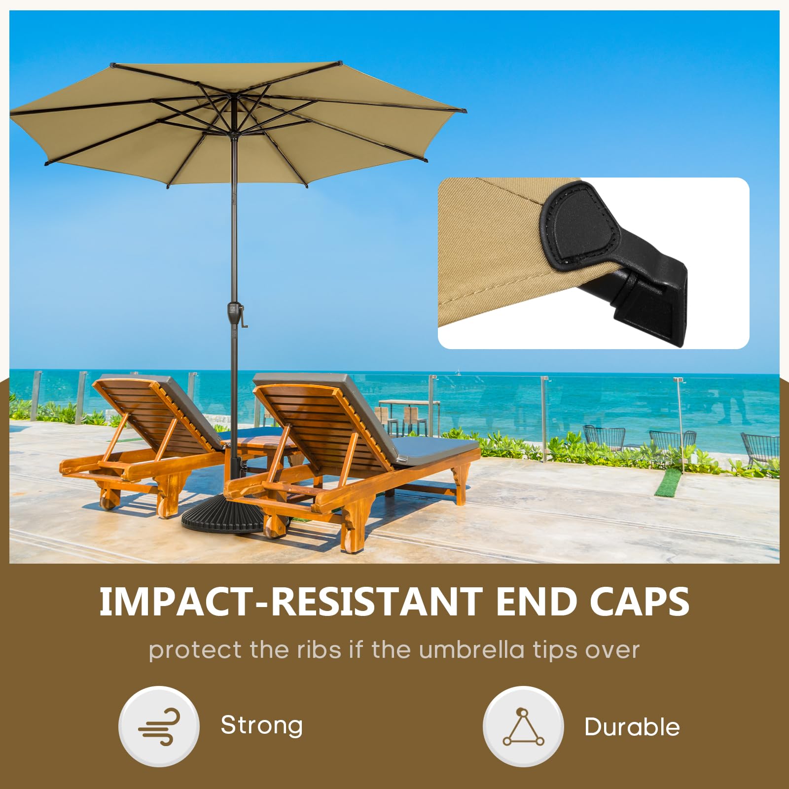 extra large umbrella for patio Ultra Large Patio Umbrella