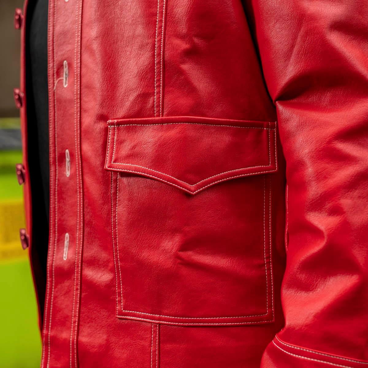 Fight Soap Tyler Leather Jacket Halloween Costume Fighter Cosplay - Image 7