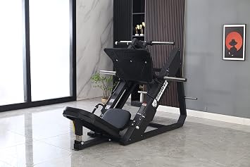 Signature Fitness Glute Bridge Plate-Loaded Hip Thrust Machine for Butt Shaping and Building Glute Muscles,Excise mat Optional